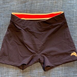 Tracksmith Navy Turnover Short Tights Medium